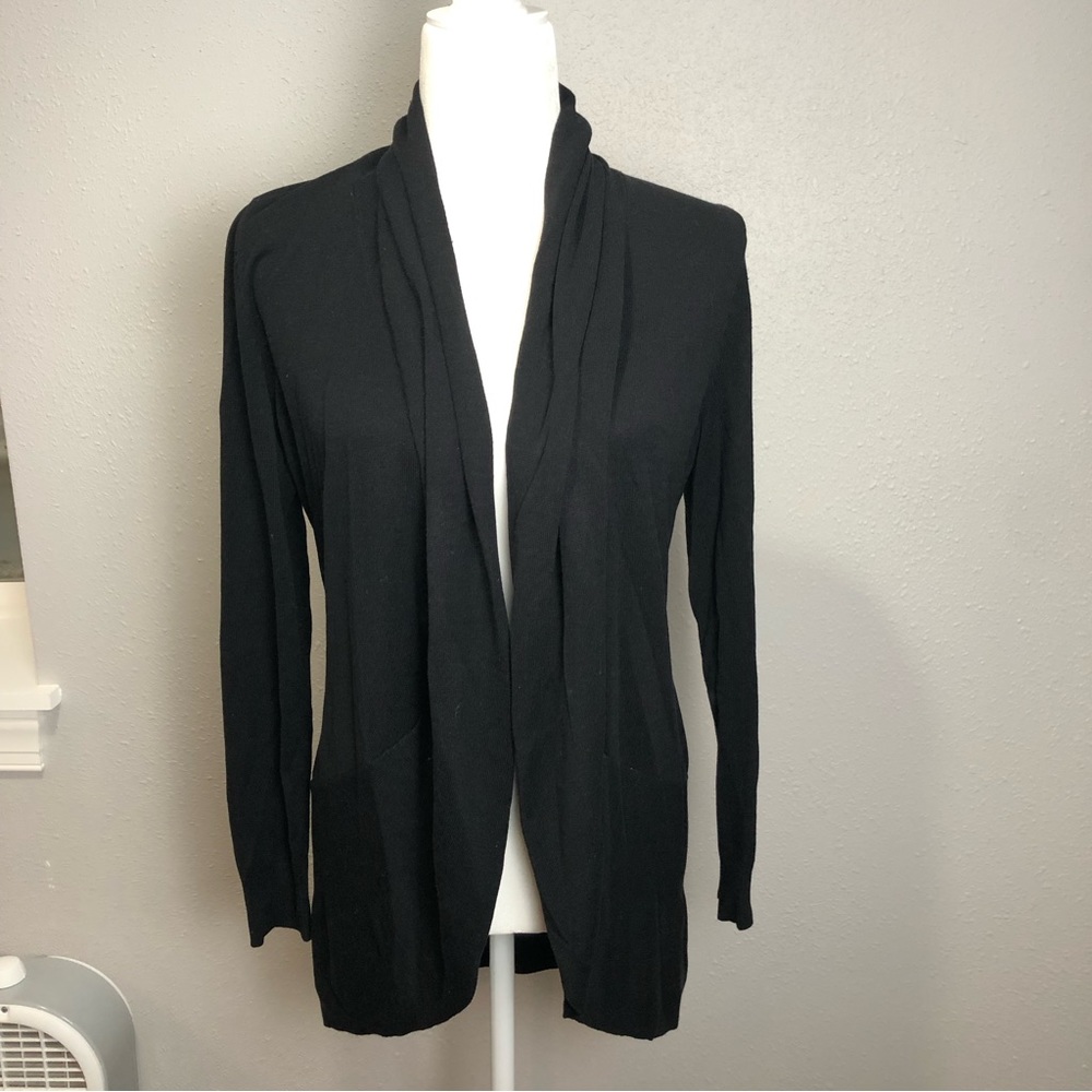 Etcetera long cardigan silk size s 30” length